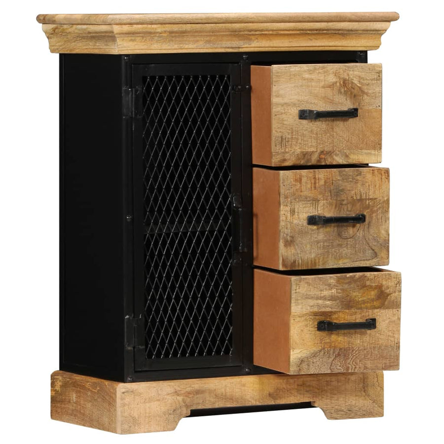 Dressoir 60X30X75 Cm Massief Mangohout