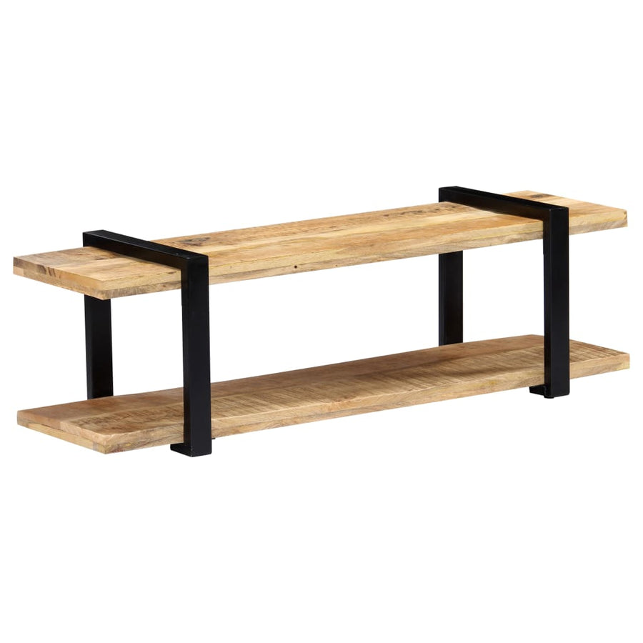 Tv-Meubel 130 x 40 x 40 cm massief mangohout