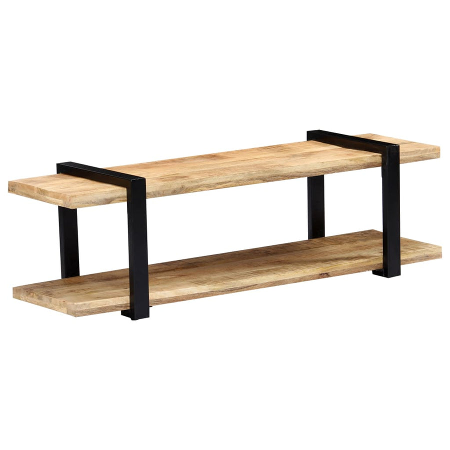 Tv-Meubel 130 x 40 x 40 cm massief mangohout