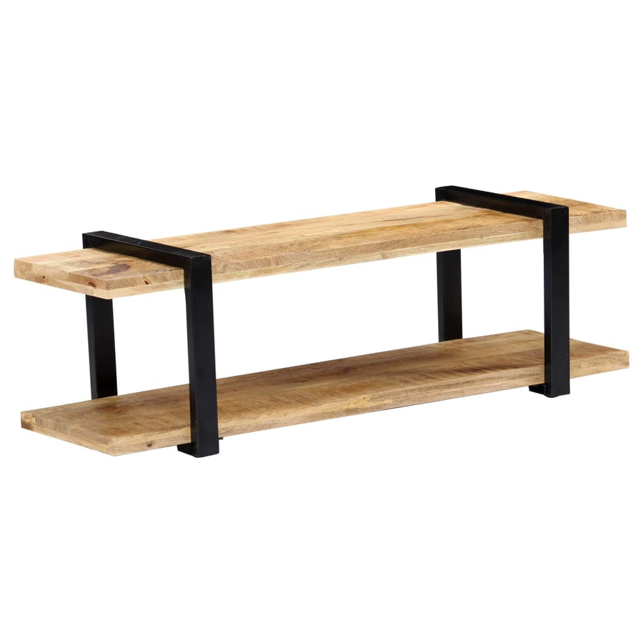 Tv-Meubel 130 x 40 x 40 cm massief mangohout