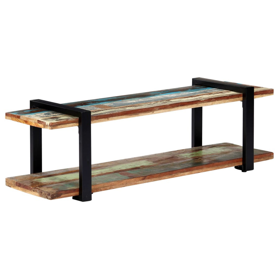 Tv-Meubel 130 x 40 x 40 cm massief gerecycled hout