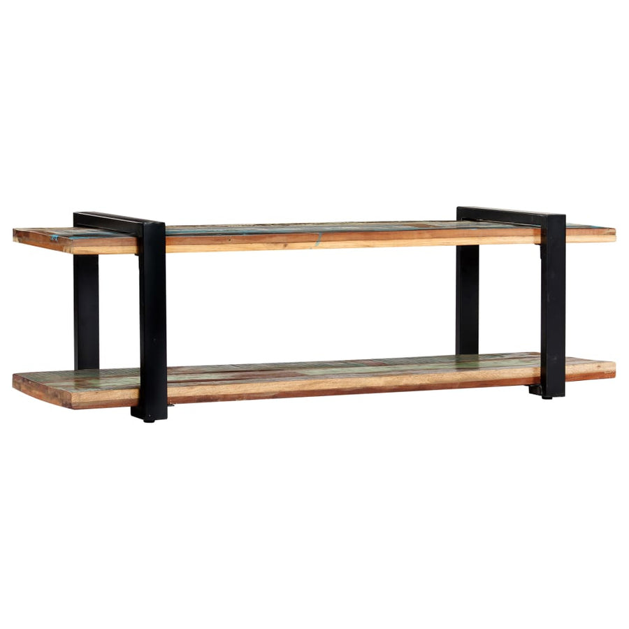 Tv-Meubel 130 x 40 x 40 cm massief gerecycled hout