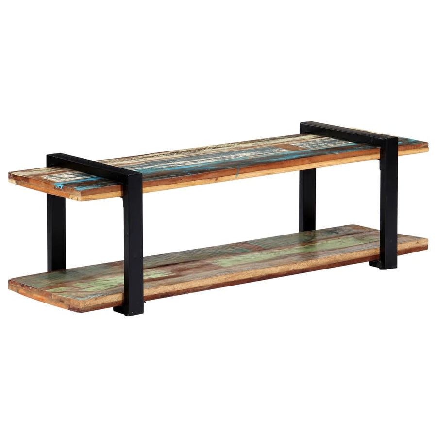 Tv-Meubel 130 x 40 x 40 cm massief gerecycled hout