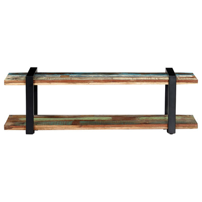 Tv-Meubel 130 x 40 x 40 cm massief gerecycled hout