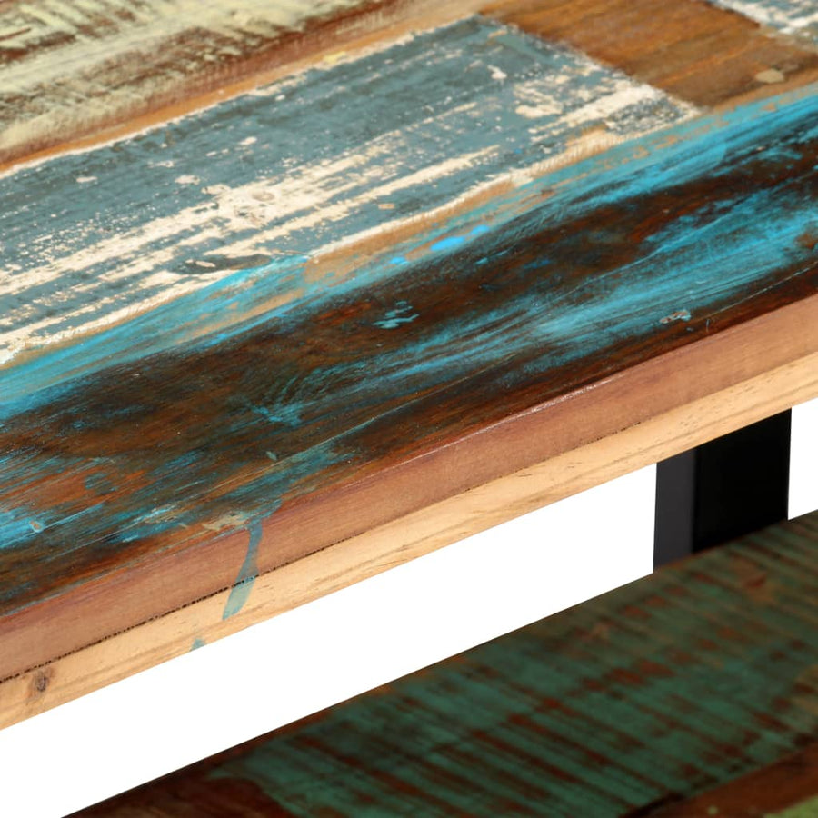 Tv-Meubel 130 x 40 x 40 cm massief gerecycled hout