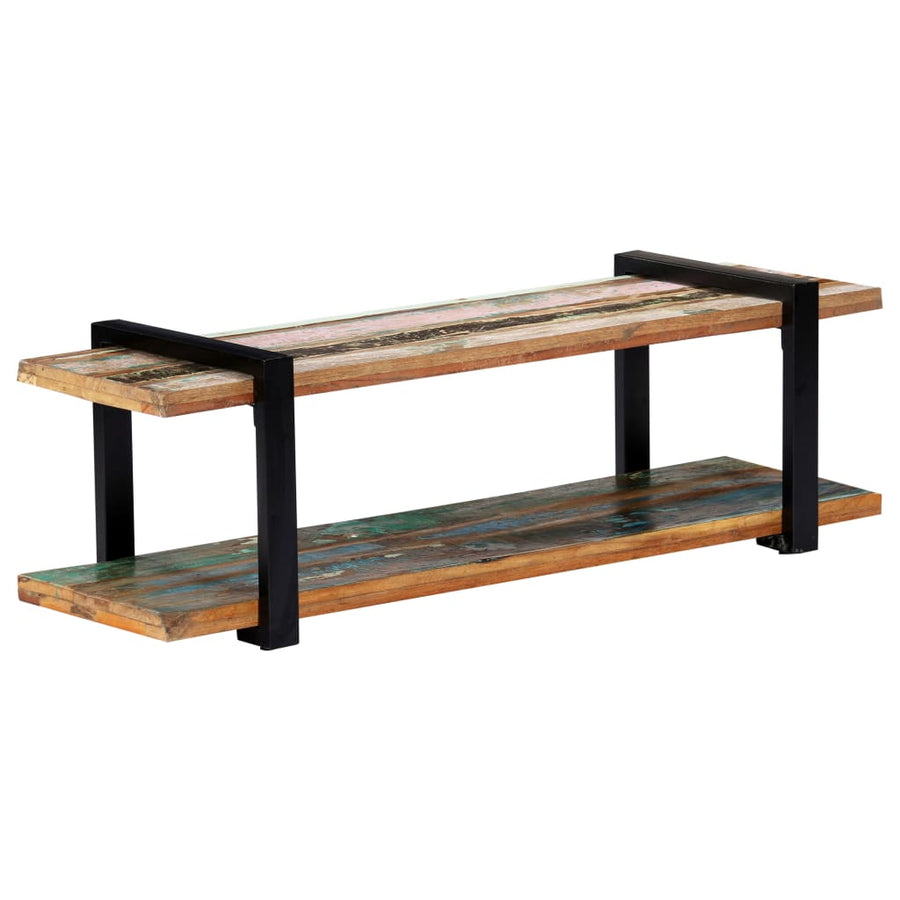 Tv-Meubel 130 x 40 x 40 cm massief gerecycled hout