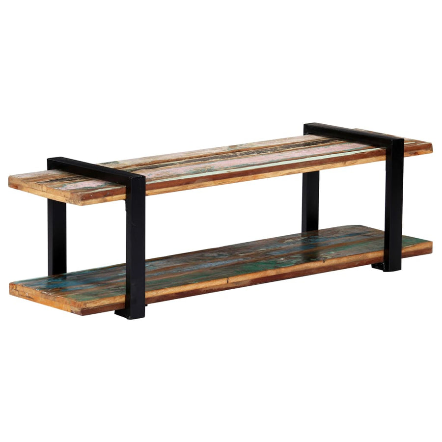 Tv-Meubel 130 x 40 x 40 cm massief gerecycled hout
