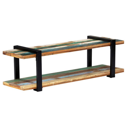 Tv-Meubel 130 x 40 x 40 cm massief gerecycled hout