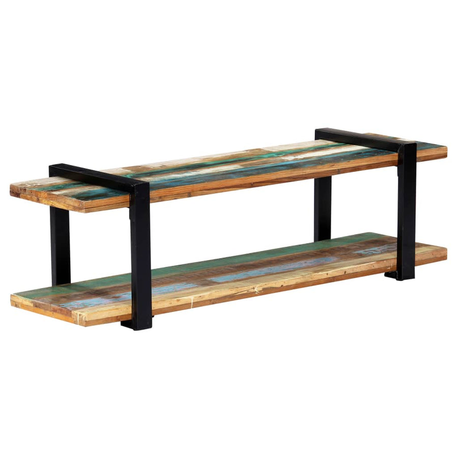 Tv-Meubel 130 x 40 x 40 cm massief gerecycled hout
