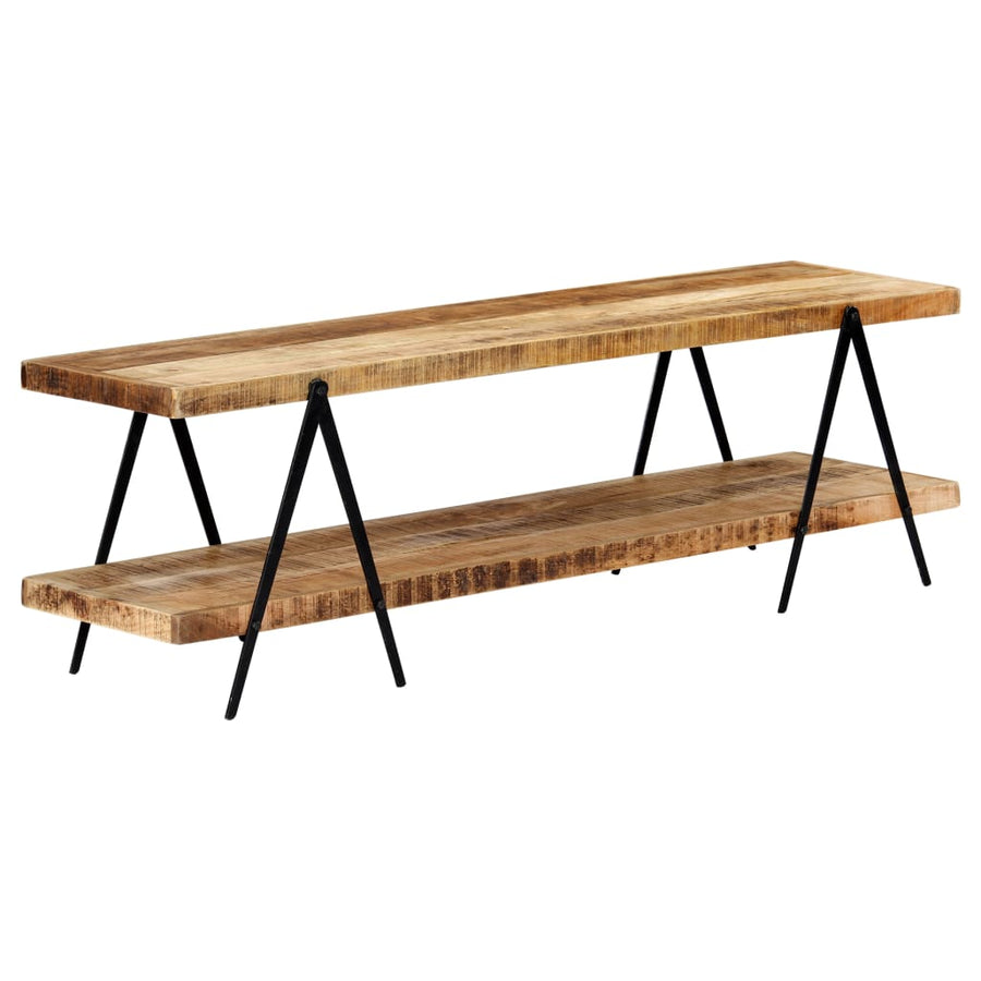 Tv-Meubel 60X40X50 Cm massief mangohout