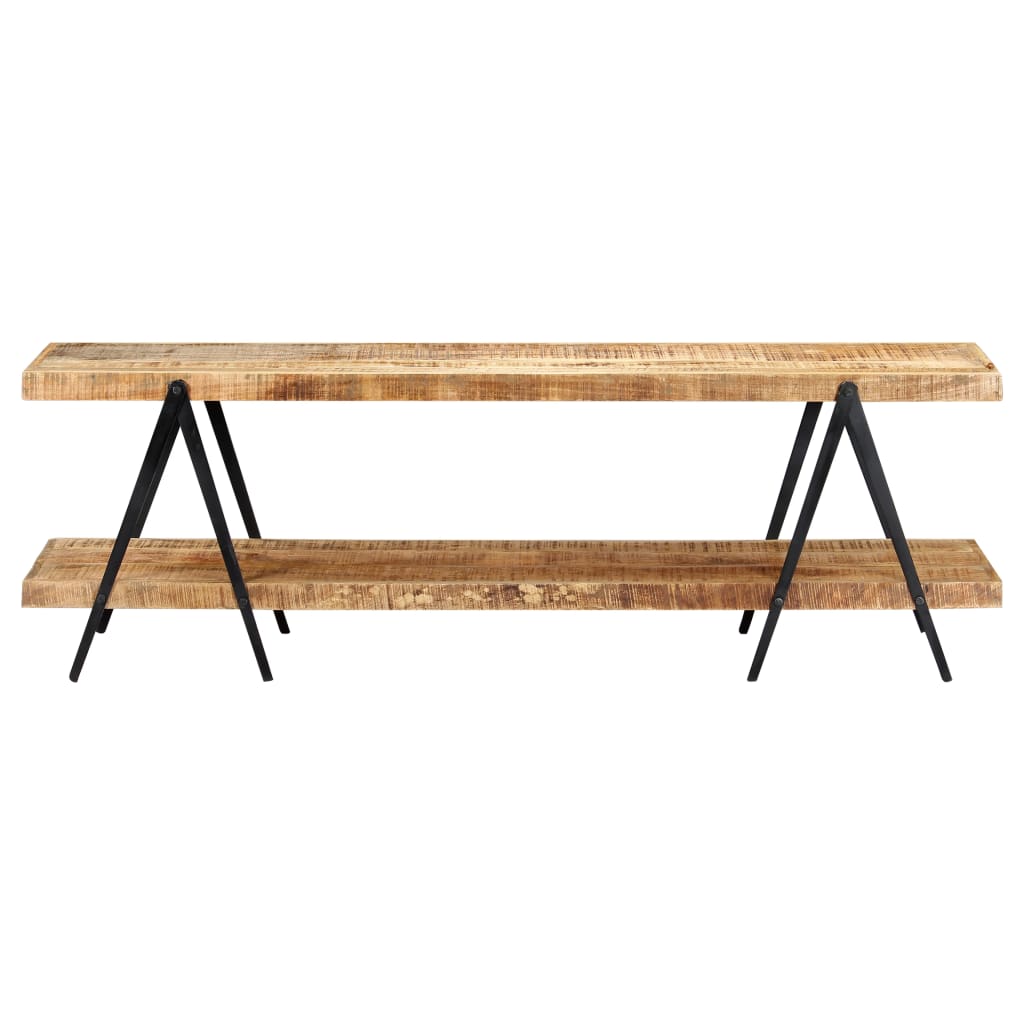Tv-Meubel 60X40X50 Cm massief mangohout
