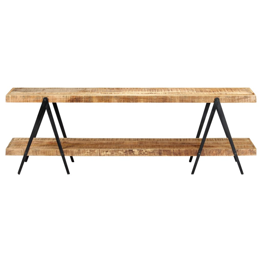 Tv-Meubel 60X40X50 Cm massief mangohout
