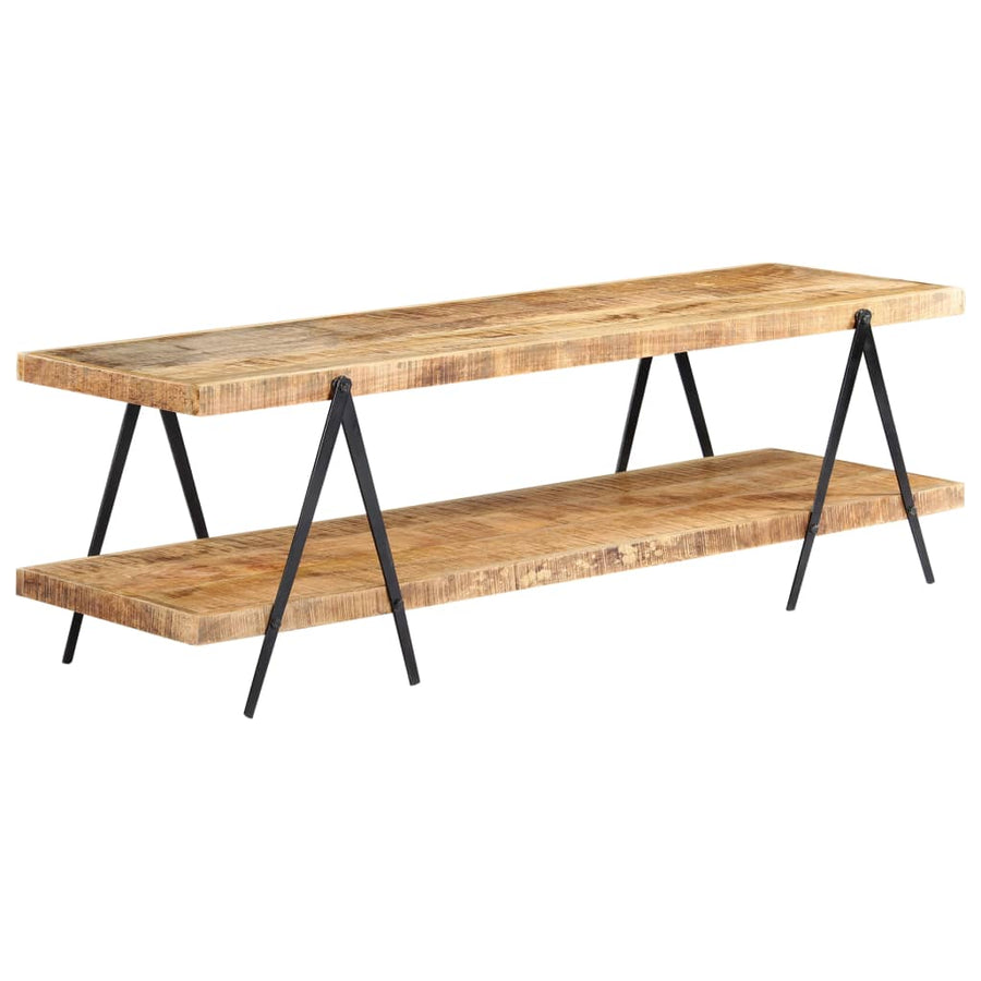Tv-Meubel 60X40X50 Cm massief mangohout