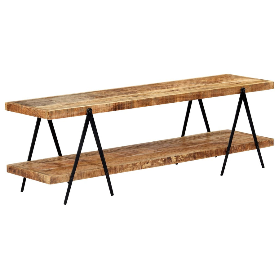 Tv-Meubel 60X40X50 Cm massief mangohout