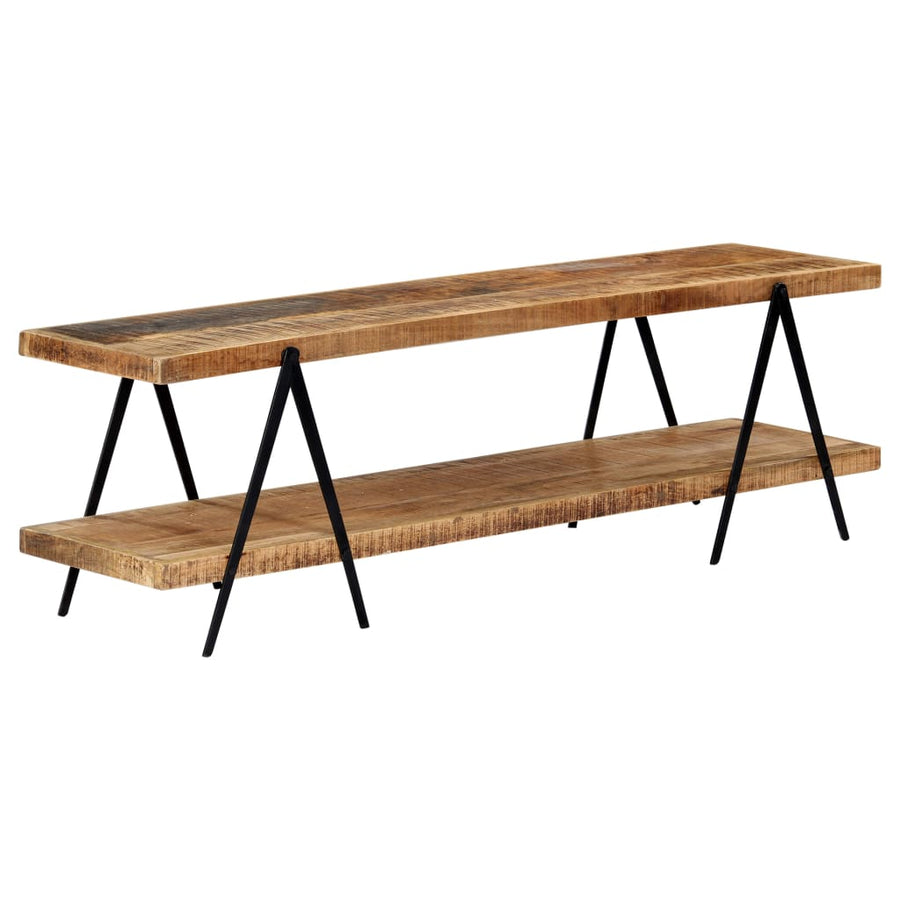Tv-Meubel 60X40X50 Cm massief mangohout