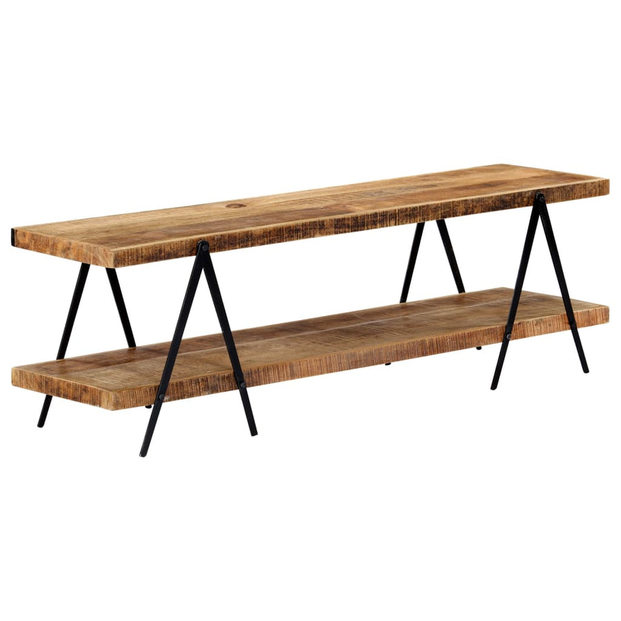 Tv-Meubel 60X40X50 Cm massief mangohout