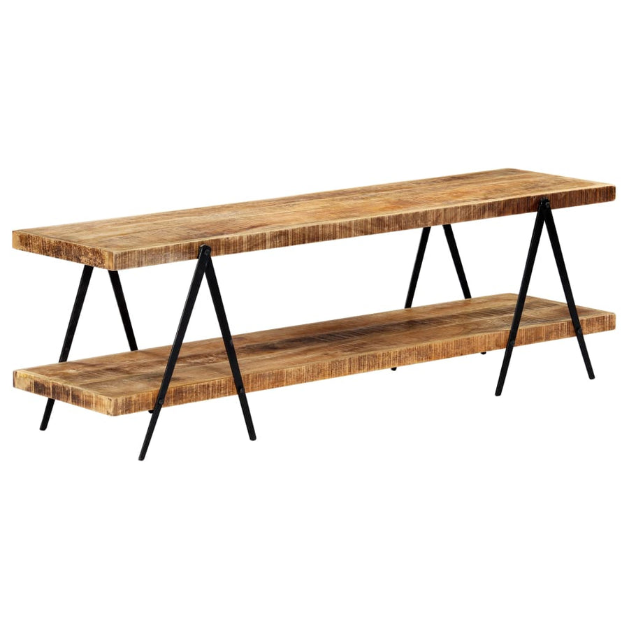 Tv-Meubel 60X40X50 Cm massief mangohout