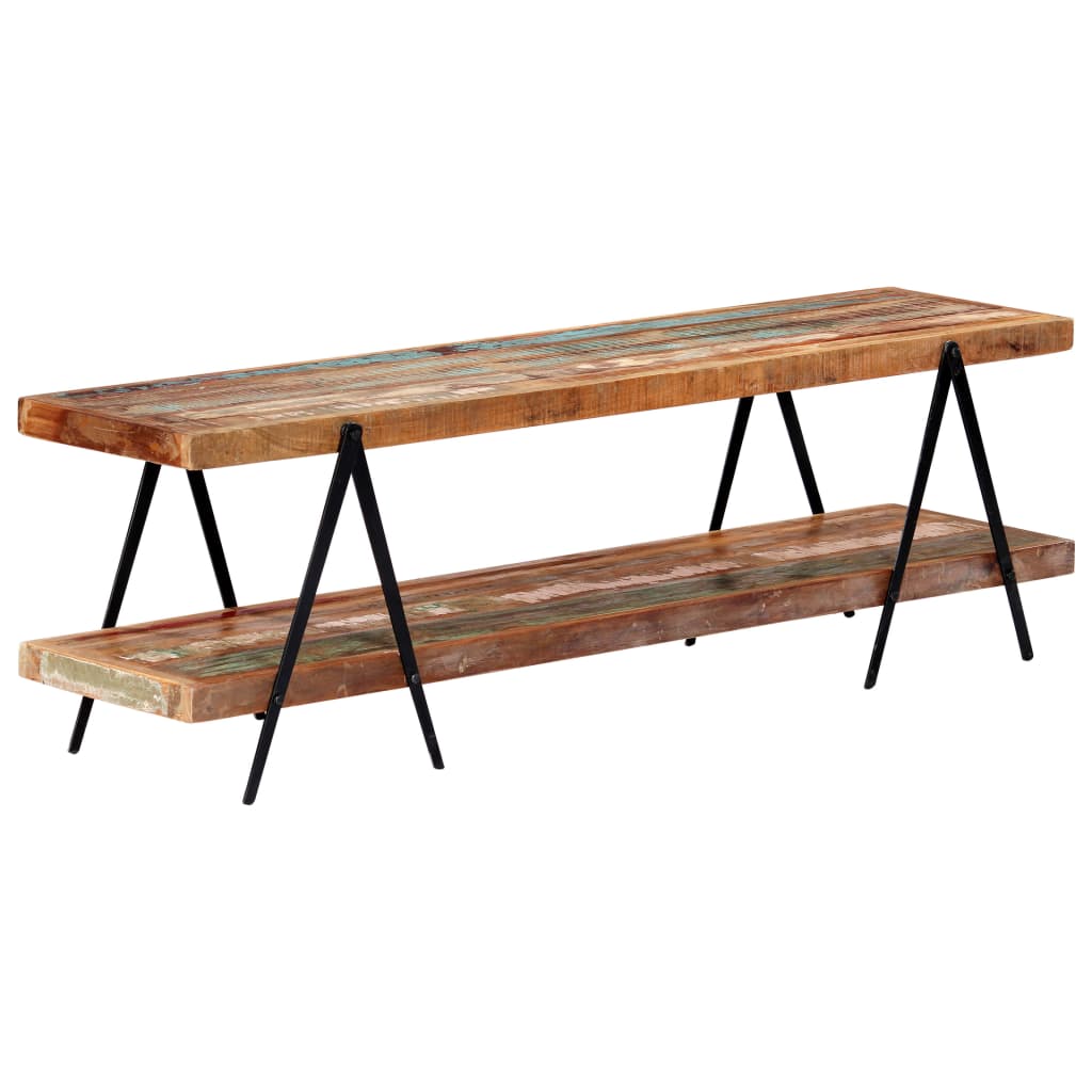 Tv-Meubel 60X40X50 Cm massief gerecycled hout