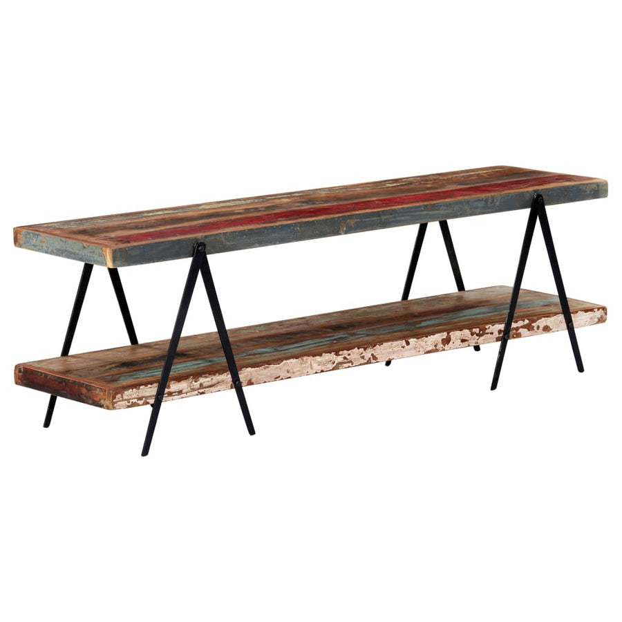 Tv-Meubel 60X40X50 Cm massief gerecycled hout