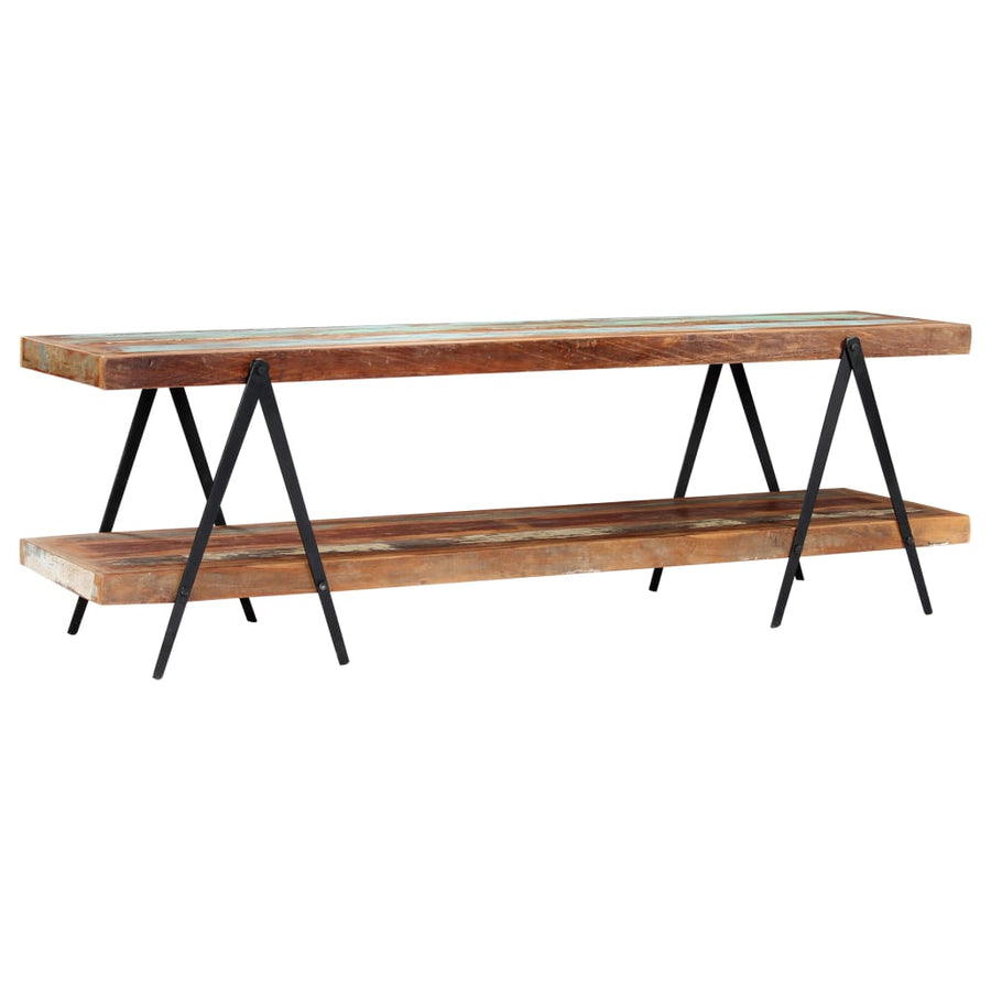 Tv-Meubel 60X40X50 Cm massief gerecycled hout