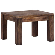 Salontafel 50X50X35 Cm Massief Mangohout
