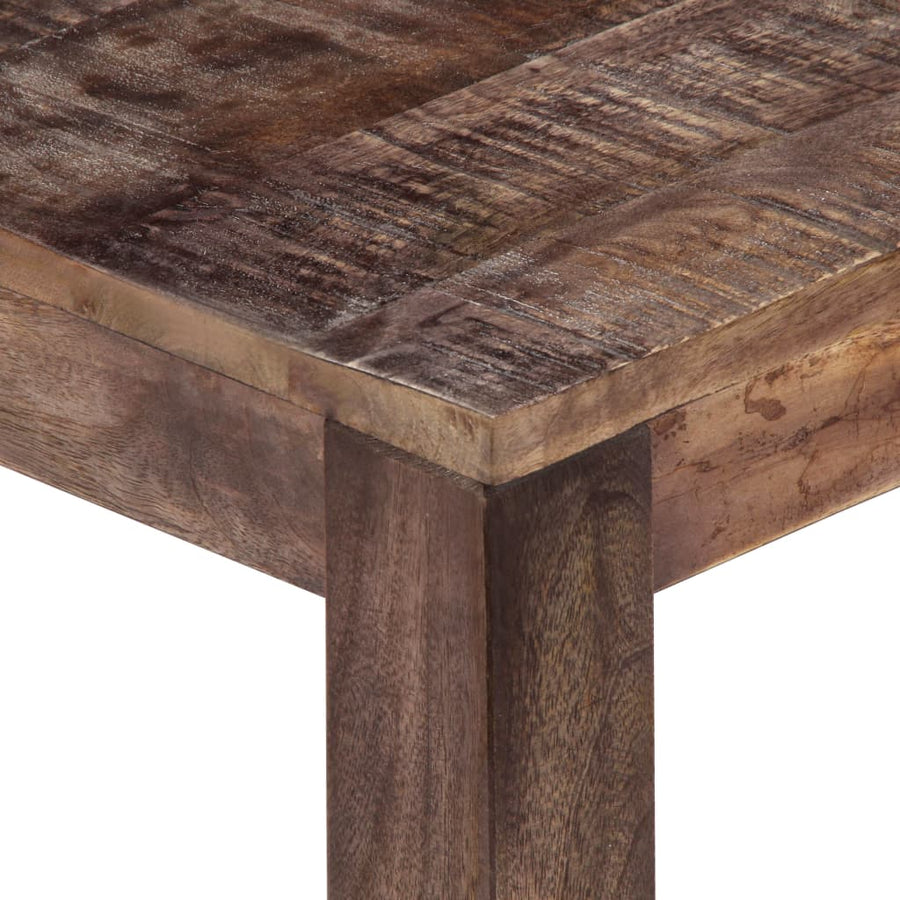 Salontafel 50X50X35 Cm Massief Mangohout