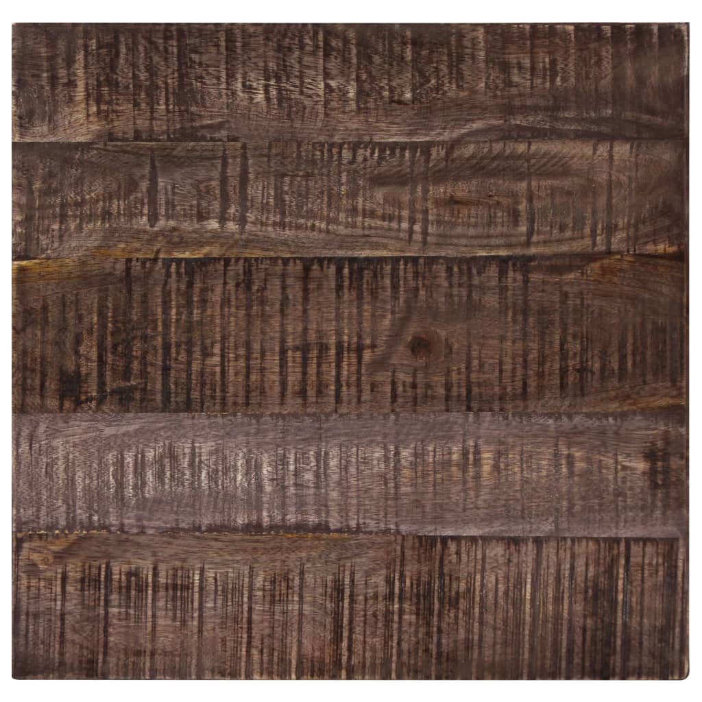 Salontafel 50X50X35 Cm Massief Mangohout
