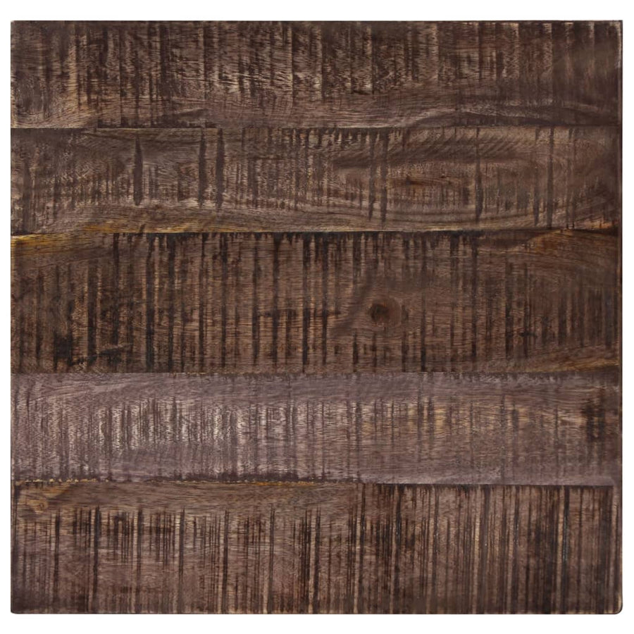 Salontafel 50X50X35 Cm Massief Mangohout