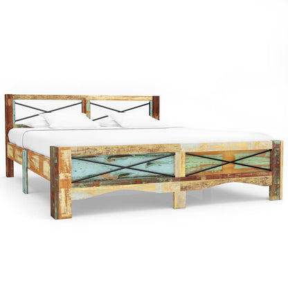 Bedframe Massief Gerecycled Hout 180 x 200 cm