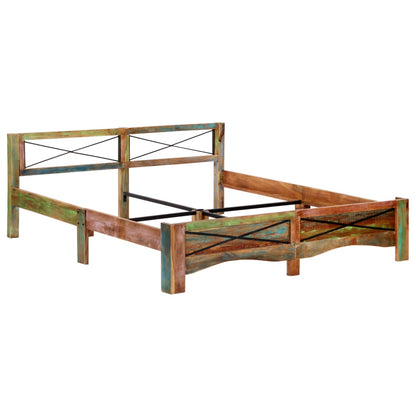 Bedframe Massief Gerecycled Hout 180 x 200 cm