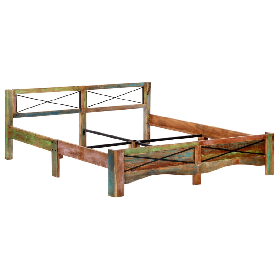 Bedframe Massief Gerecycled Hout 180 x 200 cm