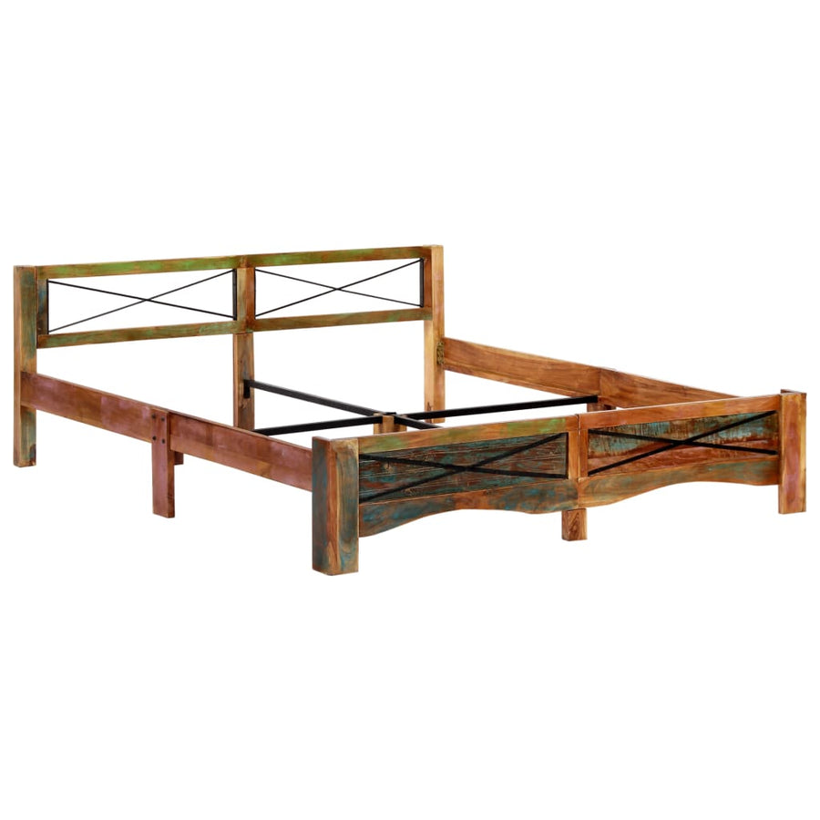 Bedframe Massief Gerecycled Hout 180 x 200 cm