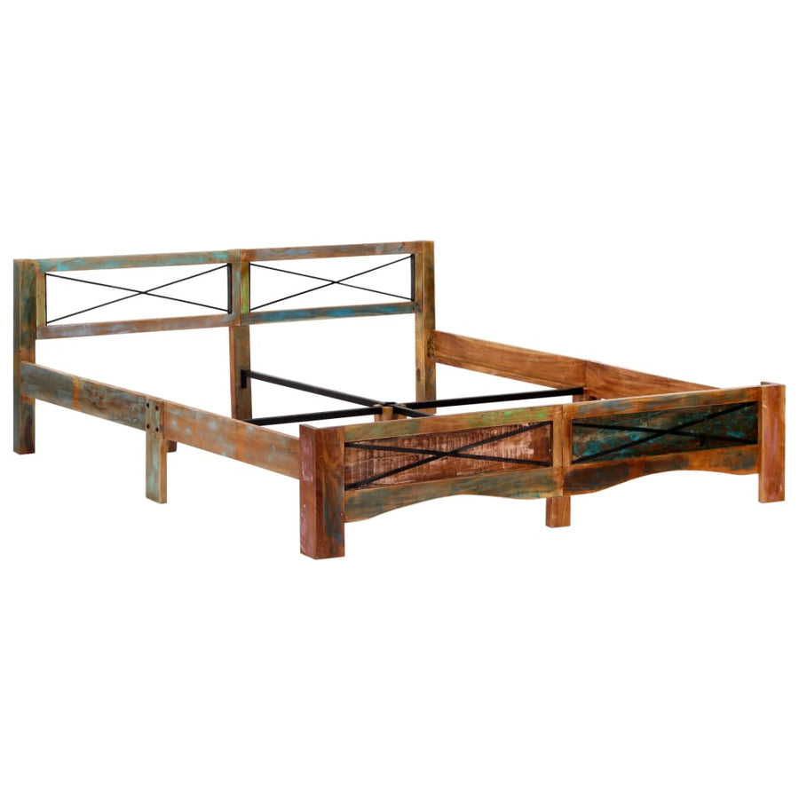 Bedframe Massief Gerecycled Hout 180 x 200 cm
