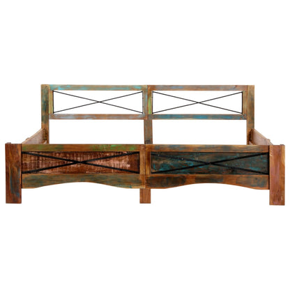 Bedframe Massief Gerecycled Hout 180 x 200 cm