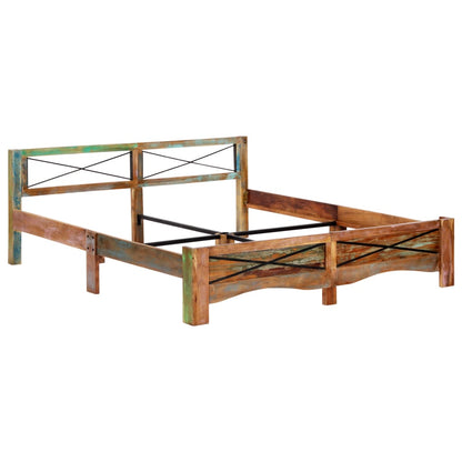 Bedframe Massief Gerecycled Hout 180 x 200 cm