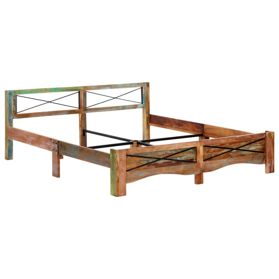 Bedframe Massief Gerecycled Hout 180 x 200 cm