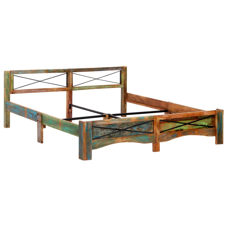 Bedframe Massief Gerecycled Hout 180 x 200 cm