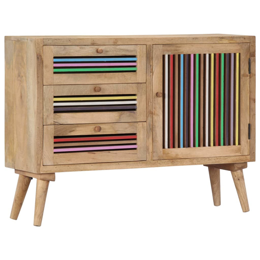 Dressoir 100X30X75 Cm Massief Mangohout 100 cm