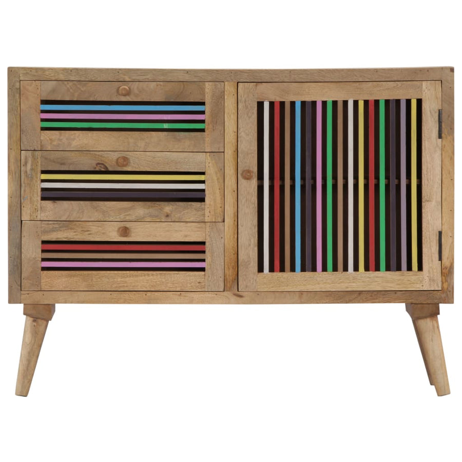 Dressoir 100X30X75 Cm Massief Mangohout 100 cm