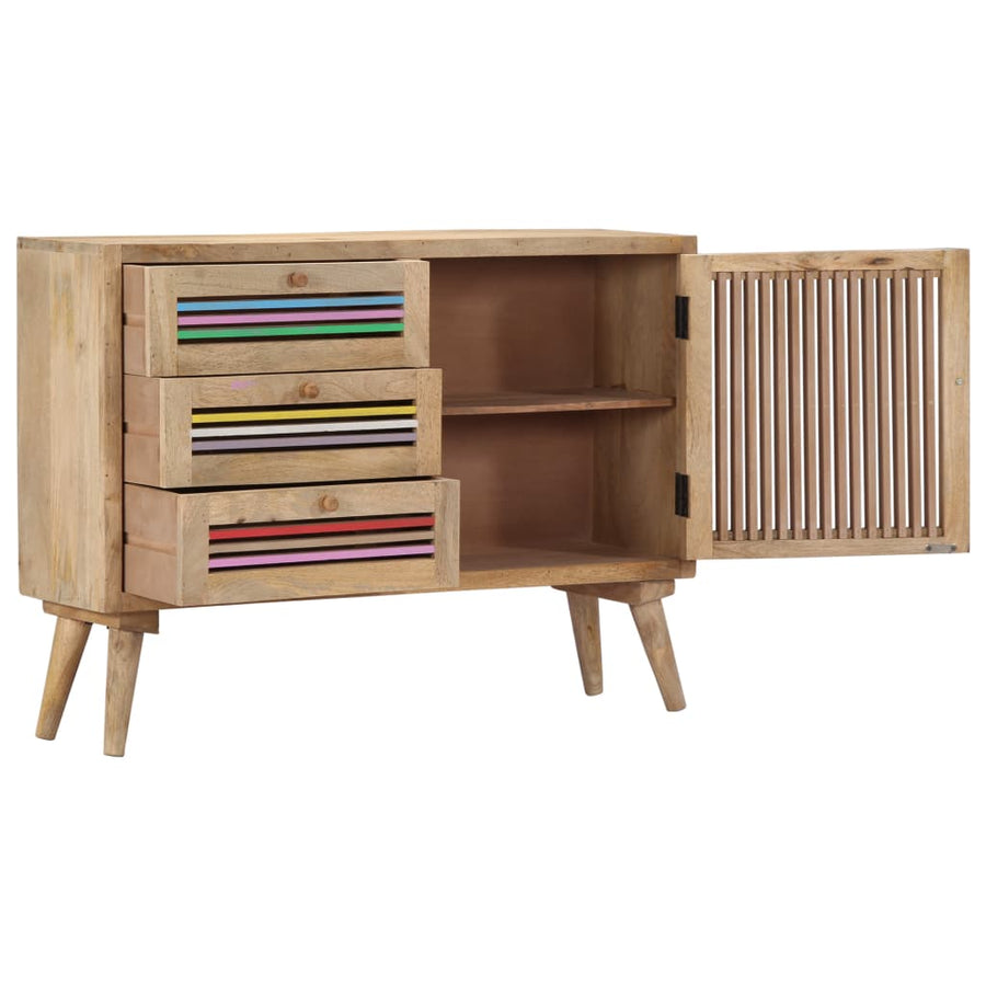 Dressoir 100X30X75 Cm Massief Mangohout 100 cm