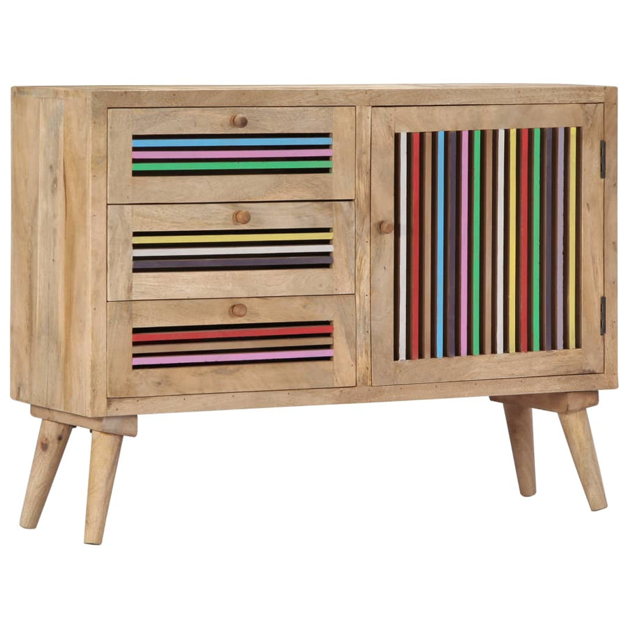 Dressoir 100X30X75 Cm Massief Mangohout 100 cm
