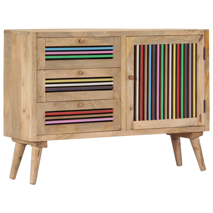 Dressoir 100X30X75 Cm Massief Mangohout 100 cm