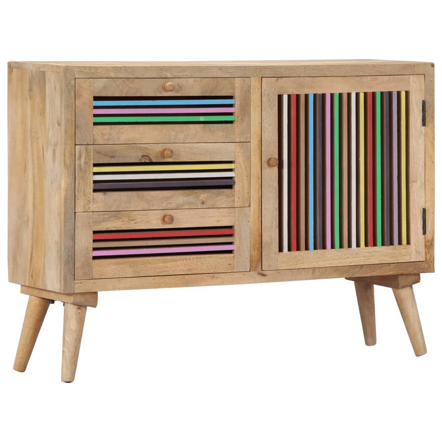 Dressoir 100X30X75 Cm Massief Mangohout 100 cm