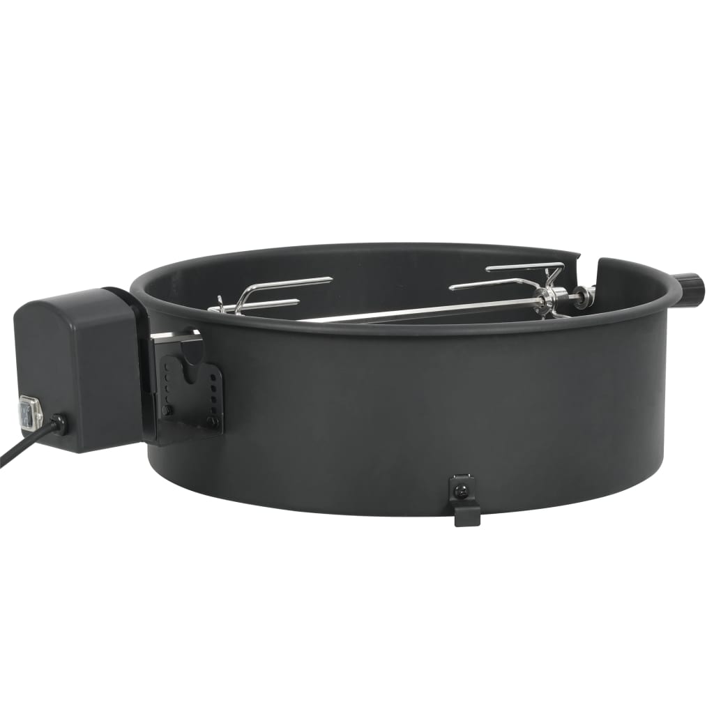 Bbq Rotisserie Ring Zwart 47 cm