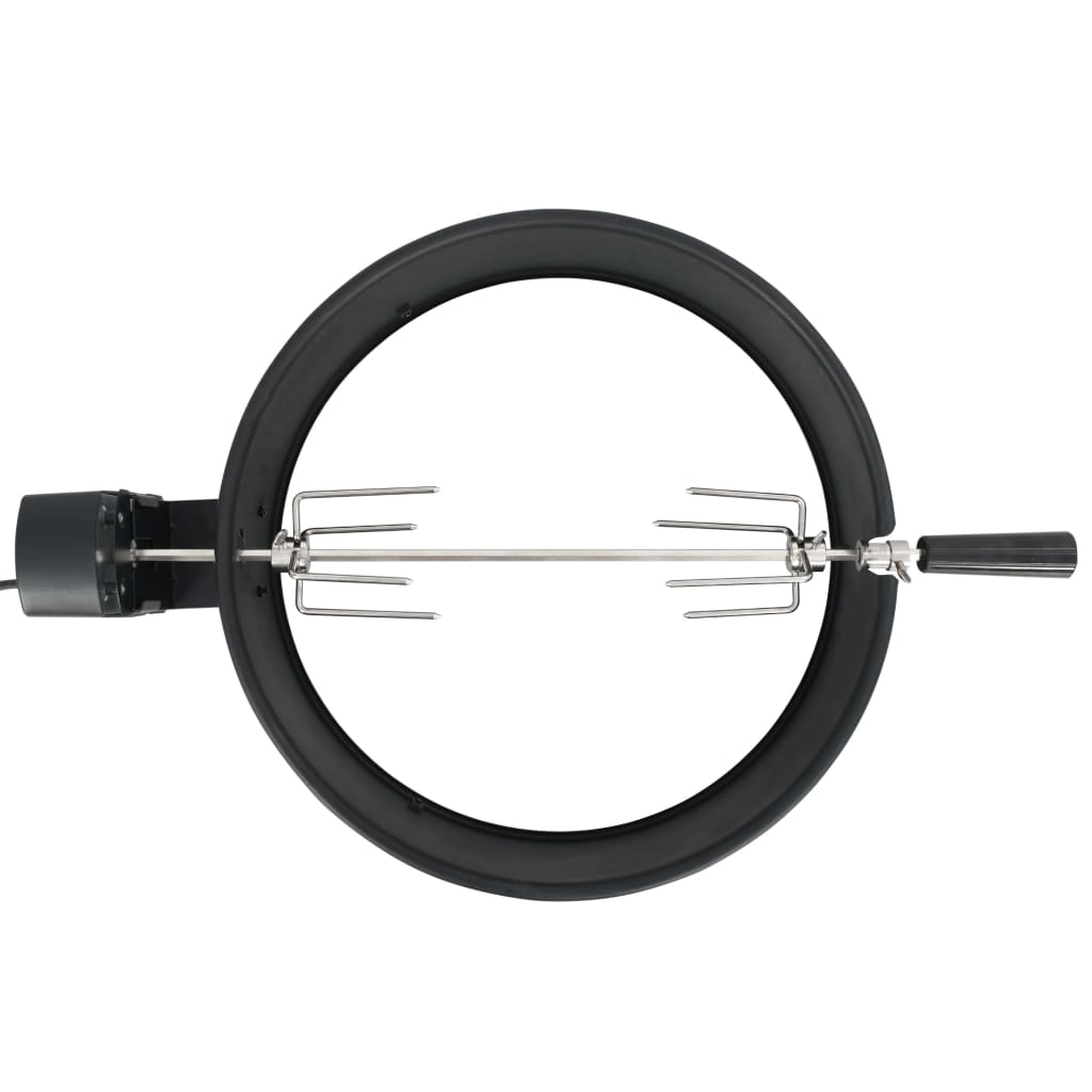 Bbq Rotisserie Ring Zwart 47 cm