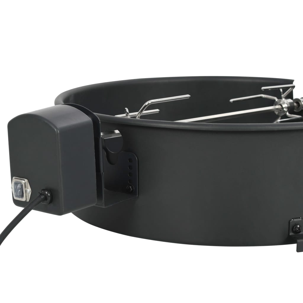Bbq Rotisserie Ring Zwart 47 cm