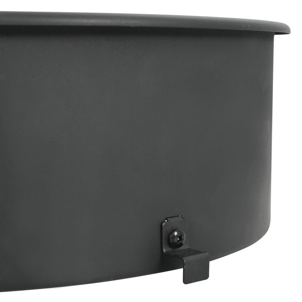 Bbq Rotisserie Ring Zwart 47 cm
