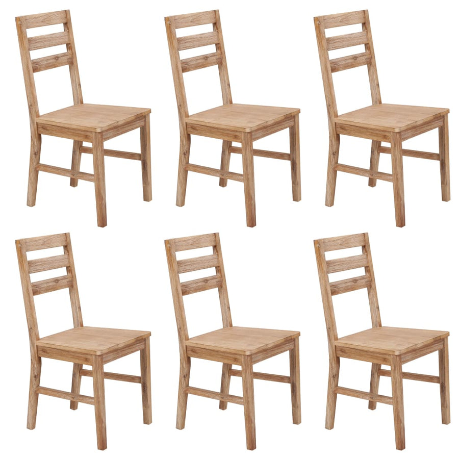 Eetkamerstoelen Massief Acaciahout 6