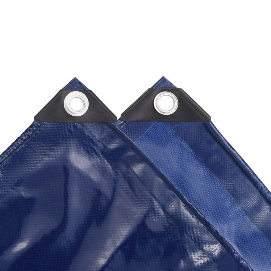 Dekzeil 650 g/m² 2,5x3,5 m blauw 2.5 x 3.5 m