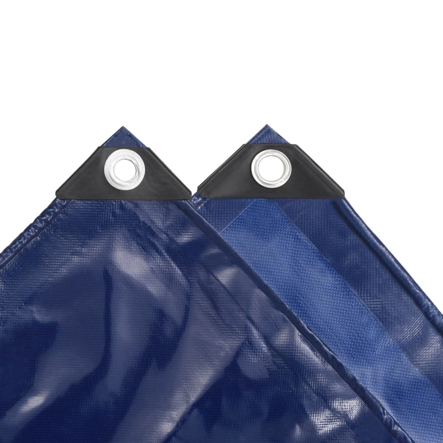 Dekzeil 650 g/m² 6x8 m blauw 6 x 8 m